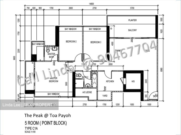Blk 139A The Peak @ Toa Payoh (Toa Payoh), HDB 5 Rooms #181939122